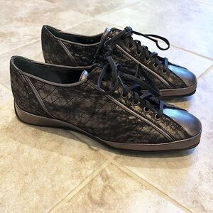 🆕 Amalfi Rangoni lace up metallic leather …